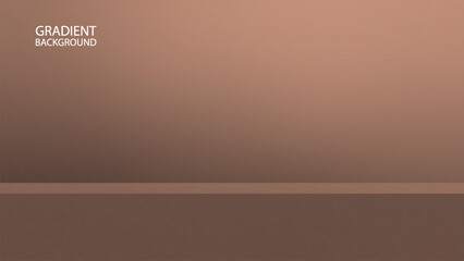 Minimal abstract background for product presentation. Mocha Mousse Tone. Grainy texture.