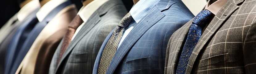 Discover Exquisite Men's Suits: Tailored Jackets, Stylish Ties, and Perfect Fit for Modern Style.