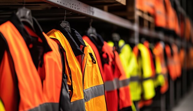 Safety Vests: High Visibility Orange and Yellow Workwear for Professionals
