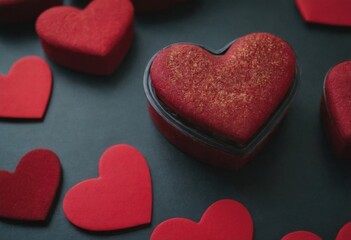 Obraz premium Symbol of Valentine's Day