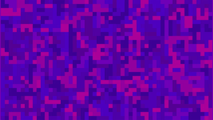 ABSTRACT ILLUSTRATION CUBE PURPLE COLOR. DIGITAL BUSINESS BACKGROUND MOSAIC GRID DESIGN VECTOR 