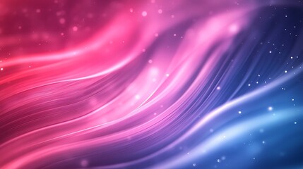 Abstract Pink Blue Swirling Wave Background Design
