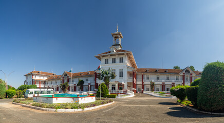Hotel des Thermes, Landscapes of the island of Madagascar, city of Andsirabe street life and shopping