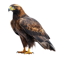 Obraz premium Majestic Golden Eagle Portrait: A Stunning Bird of Prey