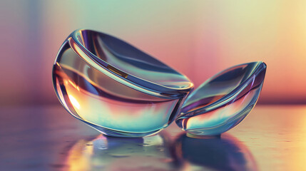 vintage glass macro texture,