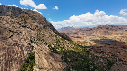 Landscapes of the island of Madagascar, Central Highlands Anja reserve park