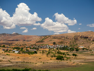 Landscapes of the island of Madagascar, Central Highlands Anja reserve park
