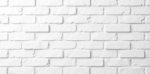 Naklejka premium Textured off-white brick wall, showing subtle variations , white, light, architecture