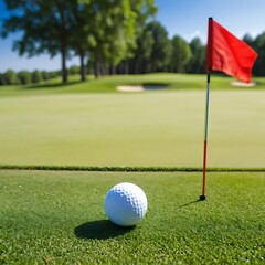 Obraz premium International games is golf games the beautiful game in the world