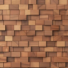 Naklejka premium Wooden Blocks Textured Background for Interior Design Projects