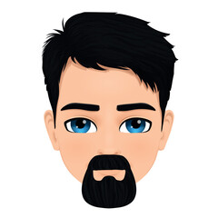 portrait of bearded middle age man