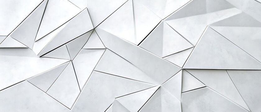 Abstract 3d modern square background. White and grey geometric pattern texture, Abstract white and grey geometric background, Abstract 3D white triangle background with seamless pattern design 