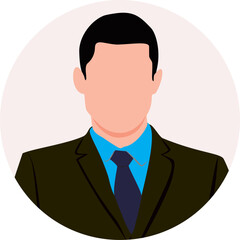 Corporate businessman or employee Faceless Avatar