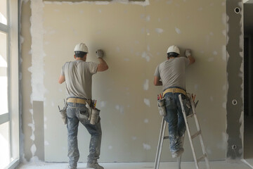 Work on interior decoration and design of the apartment