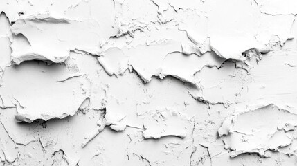 Obraz premium Peeling Painted White Wall