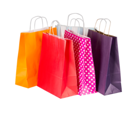 Colorful shopping bags