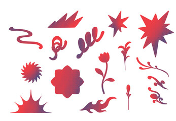 Simple Graphic Icon Set - Color