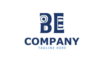 BE B be initial logo | initial based abstract modern minimal creative logo, vector template image. luxury logotype logo, real estate homie logo. typography logo. initials logo