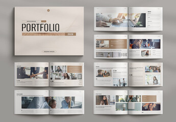 Portfolio Template Leyout