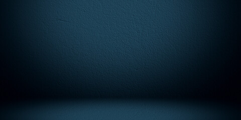 Empty black studio room. Dark background. Abstract dark empty studio room texture. Product showcase spotlight background. Dark Studio Gallery.