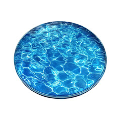 Serene Blue Pool Water Sparkling Summer Relaxation