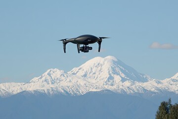 Drone Aerial Photography Mountain Range