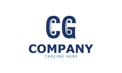 CG C cg initial logo | initial based abstract modern minimal creative logo, vector template image. luxury logotype logo, real estate homie logo. typography logo. initials logo