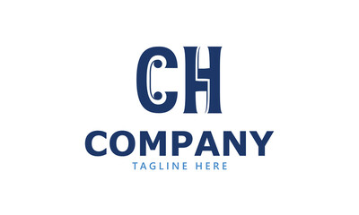 CH C ch initial logo | initial based abstract modern minimal creative logo, vector template image. luxury logotype logo, real estate homie logo. typography logo. initials logo