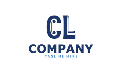 CL C cl initial logo | initial based abstract modern minimal creative logo, vector template image. luxury logotype logo, real estate homie logo. typography logo. initials logo