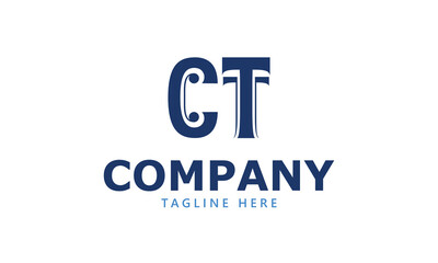 CT C ct initial logo | initial based abstract modern minimal creative logo, vector template image. luxury logotype logo, real estate homie logo. typography logo. initials logo