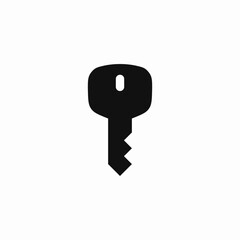 key access lock icon vector sign