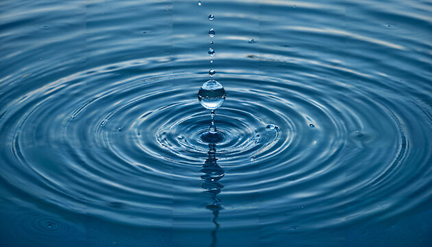 Harmonie de la goutte d'eau