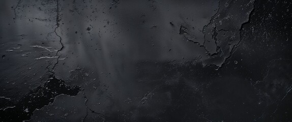Abstract Black Background with Dark Gray Grunge Texture, Ideal for Modern, Edgy Designs and Banners