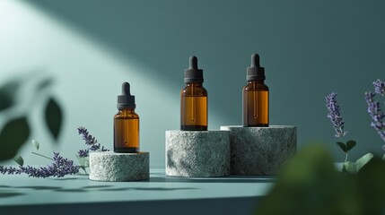 bottle of serum essense
