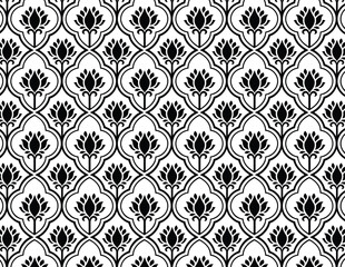 ogee pattern with flower