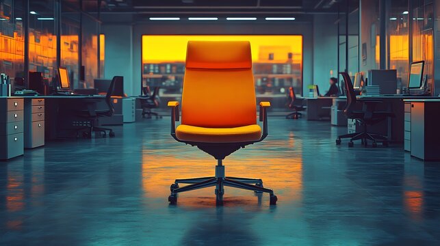 A Minimalist Depiction of Recruitment Dynamics in an Office Setting Emphasizing the Need for Quality Candidates