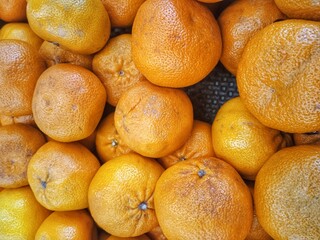 oranges at the market