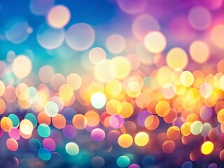 Obraz premium Bokeh Background for Awareness Month Campaigns: Add Your Message