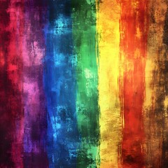 Vibrant Colorful Abstract Grunge LGBTQ Pride Background