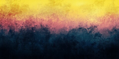 Obraz premium Bold pink and yellow grainy noise texture layered on black, suitable for modern and edgy graphic designs style book illustration
