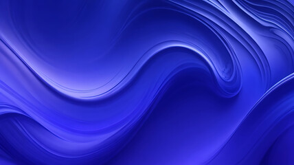 Obraz premium Abstract violet blue smooth gradient colorful holographic background with liquid style waves design.