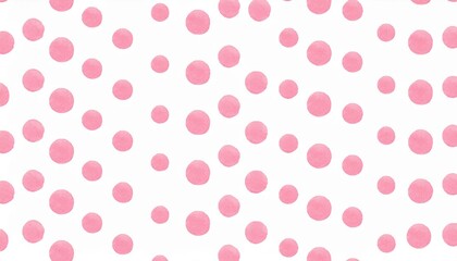 かわいい水玉のイラスト