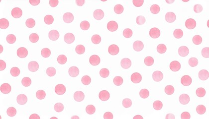 かわいい水玉のイラスト