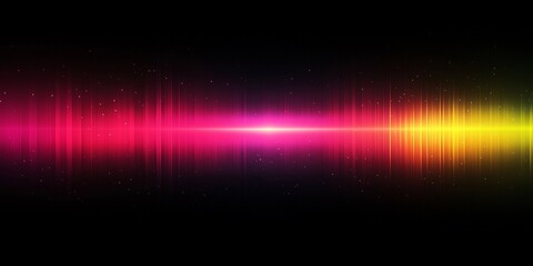 Obraz premium Intense pink and yellow speckled texture on black, delivering a dynamic and artistic feel for creative backgrounds style book illustration