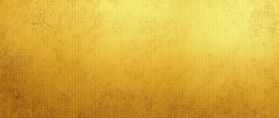 Fototapeta premium Bright yellow wallpaper with gold texture or metallic gold foil.