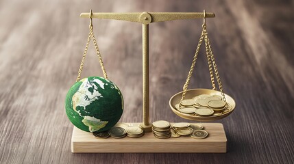 Global Economy Balance: Weighing the Planet Against Profit