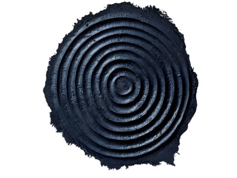 Mesmerizing Radial Spiral Texture   Striking Black Geometric Abstract Pattern Background
