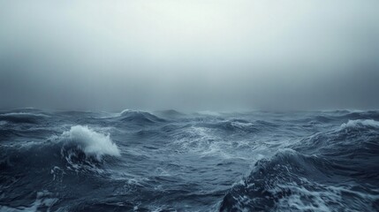 Fototapeta premium stormy sea waves