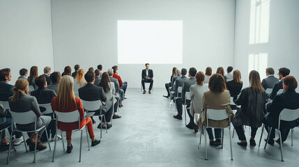 会議中のビジネスパーソン