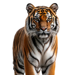 Fototapeta premium Majestic Tiger Portrait: A Powerful and Stunning Image